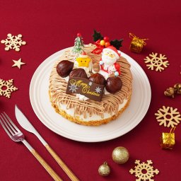 Xmas モンブランデコレーション 5号