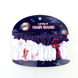 鬼滅の刃 栗花落カナヲ ヘアバンド ターバン バス用品 メイク 白