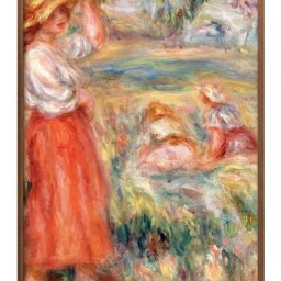 オーギュスト ルノワール A3 サイズ ポスター アート おしゃれ 絵画 インテリア 北欧 イラスト マット紙 艶消し アートパネル 額 フレーム デザイン 壁掛け ギフト 新築祝い ディスプレイ 引越し祝い　新生活　空間デザイン 