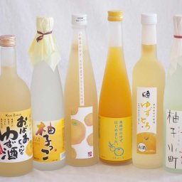 爽やかなゆず酒6本セット(国内産ゆず使用ゆずとろ 7%(福島県) 柚子小町(長崎県) 大分県産ゆず100% 小野屋のゆず 柚子っこ7%(愛知県) 馬路村のゆず、はじめました。ゆず梅酒 国産ゆず100％おばあちゃんのゆず酒 7度) 500ml×5本 720