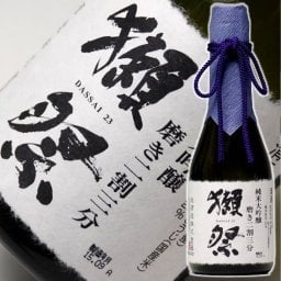 敬老の日 ギフト プレゼント お酒 ドリンクギフト おしゃれ 日本酒 獺祭（だっさい）純米大吟醸 二割三分 300ml 獺 祭 獺祭 旭酒造 純米大吟醸 磨き二割三分 だっさい 旭酒造【お酒 お父さん 】【RCP】【要冷蔵】 結婚式 両親 父 男性 母 女性 ギフト プレゼント 家飲み 2～3人用 無添加