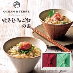 TSUTSUMI 炊き込みご飯の素セットA OTVL8 オーシャンテール OCEAN＆TEREE 〈A457〉 出産内祝い 結婚内祝い 新築内祝い 快気祝い お返し 粗品 記念品 香典返し 法事 法要 お礼 引き出物