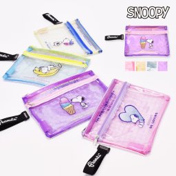 ポーチ ペンケース 化粧ポーチ スヌーピー SNOOPY ペンポーチ 小物入れ コスメポーチ メイクポーチ 筆箱 ふでばこ 刺繍入り おしゃれ 人気 大容量 かわいい 機能的 ブランド マルチポーチ  PEANUTS ピーナッツ