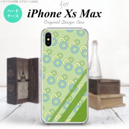iPhoneXsMax iPhone XS Max スマホケース ハードケース 丸 緑 メンズ レディース nk-ixm-1662