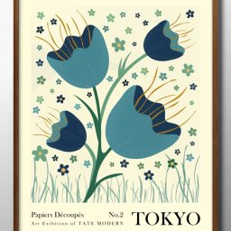 フラワーマーケット 花 ボタニカル A3 サイズ ポスター アート おしゃれ 絵画 インテリア 北欧 イラスト マット紙 艶消し アートパネル 額 フレーム デザイン 壁掛け ギフト 新築祝い ディスプレイ 引越し祝い　新生活　空間デザイン 