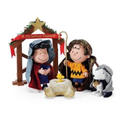 デパートメント56 Department56 PossibleDreams ピーナッツ Peanuts クリスマス ページェント フィギュア 置物 人形 6010198 インテリア チャーリーブラウン＆ルーシー＆スヌーピー＆ウッドストック