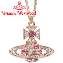 ヴィヴィアンウエストウッド ネックレス レディース Vivienne Westwood ヴィヴィアン フランセットバスレリーフペンダント ピンクゴールド×ホワイトCZ 63020372-02G281 【ラッピング無料 誕生日 お祝い プレゼント ギフト 贈り物】