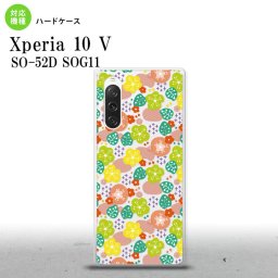 Xperia10V Xperia10V スマホケース 背面ケース ハードケース 花柄 春 ピンク 2023年 7月発売 nk-xp105-1705