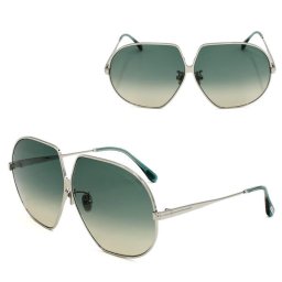 トムフォード サングラス TOM FORD FT0785/S 16P 66 TF785 サングラス ノーズパッド EYEWEAR レディース シルバー グリーンイエローグラデーション