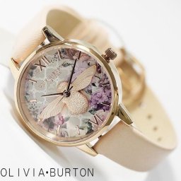 OLIVIA BURTON オリビアバートン 腕時計 OB16EG98 レディース ベージュ 無料ラッピング可 