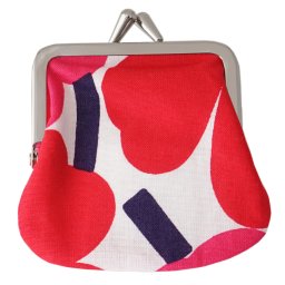マリメッコ Marimekko 小物入れ ポーチ がま口 ミニウニッコ レッド 34773 001 北欧雑貨 北欧デザインネコポス 送別会 誕生日 お中元 結婚祝い 結婚式 彼女 娘 コスメポーチ 妻 女性 高級 父の日 母の日 ホワイトデー