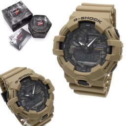 カシオ 腕時計 CASIO G-SHOCK Gショック GA-700CA-5ADR ANALOG-DIGITAL GA-700 SERIES 腕時計 ウォッチ メンズ ブラック ベージュ