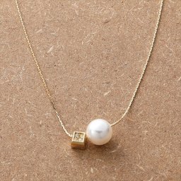 ジョルジュ レッシュ キューブ&パールネックレス　 9267-40061-001  内祝 内祝い お祝 御祝 記念品 出産内祝い プレゼント 快気祝い 粗供養 引出物