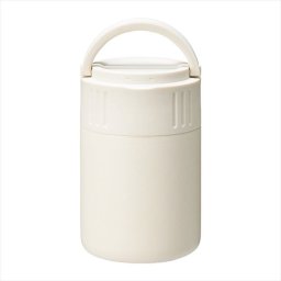 モグモグ キャリースープマグ 350ml （STスプーン付き） ホワイト MM-35W  粗品 景品 記念品 来場記念 来店促進 ノベルティ プチギフト