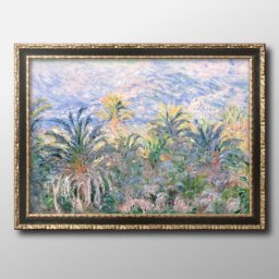 クロード モネ ボルディゲラのやしの木 A3 サイズ ポスター アート おしゃれ 絵画 インテリア 北欧 イラスト マット紙 艶消し アートパネル 額 フレーム デザイン 壁掛け ギフト 新築祝い ディスプレイ 引越し祝い　新生活　空間デザイン