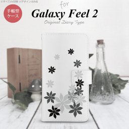 Galaxy Feel 2 手帳型 スマホ ケース カバー ギャラクシー ティアレ 黒【ギャラクシー フィール 2,Galaxy,Feel,2,docomo,ドコモ,メール便 送料無料】