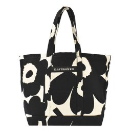 マリメッコ marimekko バッグ トートバッグ 肩掛け 091651 192 PERUSKASSI ペルスカッシ UNIKKO ブラック系 北欧