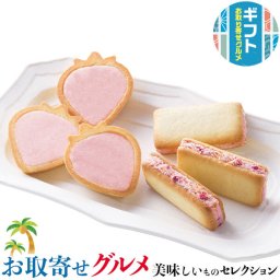 ギフト プレゼント 苺のワルツ　2種ギフトM　風美庵｜あまおうチョコレートタルト・あまおうバターサンド各8個｜贈物  お中元 お歳暮 敬老の日 お礼 送料無料