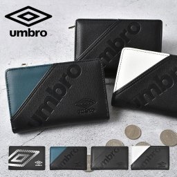 二つ折り財布 umbro アンブロ メンズ ファスナー 小銭入れあり 中学生 高校生 ジュニア 男の子 お札入れ 使いやすい ブラック 黒 シンプル 男子高生 カードがたくさん入る 収納 ポケット カード入れ かっこいい おしゃれ 軽い 通学 入学祝い プレゼント