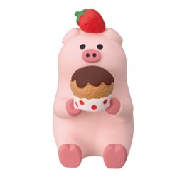 デコレ(DECOLE) コンコンブル コンコンスイーツパーラー むしゃむしゃマフィンブタ フィギュア 置物