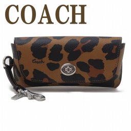 コーチ COACH サングラスケース メンズ レディース 眼鏡ケース アイウェアケース  アニマル レオパード CC950SVN2R ブランド 人気