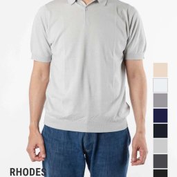 ジョンスメドレー JOHN SMEDLEY MAINLINE RHODES ITALIAN FIT 30G ロードス ポロシャツ 半袖 イタリアンフィット メンズ トップス