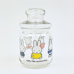 ミッフィー miffy 70th ガラス小物入れ 日本製