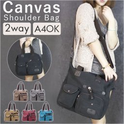 トートバッグ ショルダー 2way 通販 キャンバス トートバック ショルダーバッグ トート バッグ ショルダーバック 肩掛け 斜めがけ レディース メンズ A4 大容量 ファスナー付き ポケット付き 旅行 1泊 通学 通勤 2wayバッグ レディースバッグ