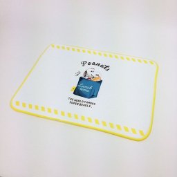 スヌーピー ミズキリＦＵＫＩＮ ランチタイム シングル ミズキリ 布巾 キッチンマット 黄色 グッズ