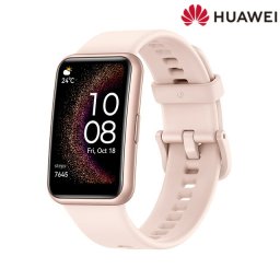 ファーウェイ WATCH FIT SE 充電式クオーツ スマートウォッチ メンズ レディース Bluetooth HUAWEI STIA-B39 デジタル ネビュラピンク 記念品 ギフト