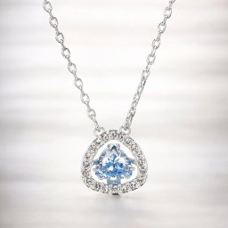 スワロフスキー ネックレス レディース ブランド SWAROVSKI 5640290 シルバー/ブルー