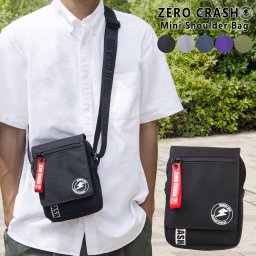 ミニショルダーバッグ ストリートバッグ ショルダーバッグ バッグ ミニバッグ アウトドア サブバッグ ワンマイルバッグ カラフル 撥水 太ベルト ベルト太め 長いベルト ベルト長め 肩掛け 斜め掛け カジュアル ブランド ZERO CRASH ゼロクラッシュ 男性用 メンズ 女性用 レディース 男女兼用 ユニセックス 母の日 父の日 ZC-2010 クリスマス クリスマスプレゼント