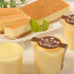 乳蔵 北海道 プリン チーズケーキ ベイクド 冷凍 スイーツ ギフト セット