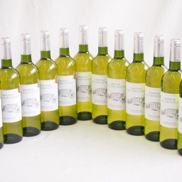 12本セット(金賞ボルドーフランス白ワイン シャトー レ サブロネ) 750ml×12本