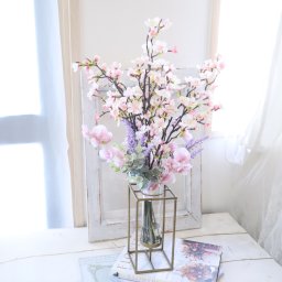 散らないサクラ　桜　マジカルウォーター　sakura　アンティーク風花器　さくら　207