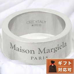 メゾンマルジェラ MAISON MARGIELA SM1UQ0082 SV0158 951 3 ロゴ リング 指輪 日本サイズ11号 シルバー レディース メンズ アクセサリー