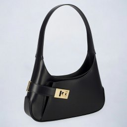 フェラガモ ショルダーバッグ レディース ブランド Ferragamo 216295CALF NER 768 597 ブラック
