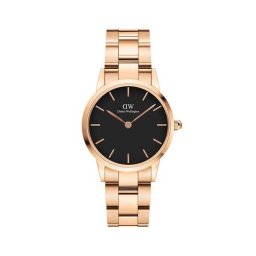 ２年保証 送料無料 新品 Daniel Wellington ダニエル ウェリントン DW 腕時計 28mm Iconic Link アイコニック リンク DW00100214 DW00600214 レディース ステンレス ローズゴールド ブラック 金 黒 クォーツ 電池式