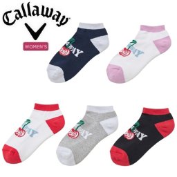 キャロウェイ ゴルフ レディース ソックス アンクルソックス (WOMENS) Callaway Golf C25293202 お誕生日祝い お祝い 記念品 30代 40代 50代 60代 母の日 お母さん 還暦祝い 敬老の日 彼女 人気プレゼント プレゼント