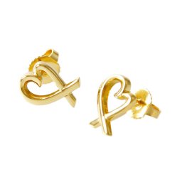 ティファニー TIFFANY&CO 34595798 パロマ・ピカソ ラビング ハート ピアス イエローゴールド K18YG レディース 女性 ギフト プレゼント バースデー ホワイトデー 新品