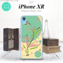 iPhoneXR iPhone XR スマホケース ハードケース 和柄 ミント メンズ レディース nk-ipxr-1225