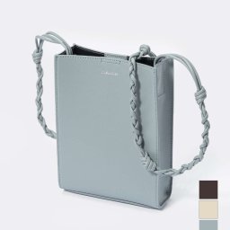 ジルサンダー JIL SANDER J07WG0001 P5074 ショルダーバッグ レディース バッグ タングル 本革 レザー ミニトート ロゴ ポシェット カジュアル ギフト プレゼント お祝い 斜め掛け 肩掛け お出かけ ミニバッグ 軽量 TANGLE SMALL TOTE BAG ダスティブルー クリーム エボニー