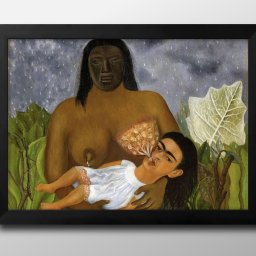 フリーダ カーロ 乳母と私 A3 サイズ ポスター アート おしゃれ 絵画 インテリア 北欧 イラスト マット紙 艶消し アートパネル 額 フレーム デザイン 壁掛け ギフト 新築祝い ディスプレイ 引越し祝い　新生活　空間デザイン 