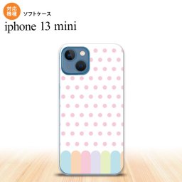iPhone13mini iPhone13 mini ケース ソフトケース クレヨン ピンク iPhone ミニ 5.4インチ  おしゃれ かわいい メンズ レディース キッズ デザインたくさん nk-i13m-tp1432