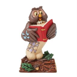 ジム ショア Jim Shore ディズニー トラディション Disney Traditions プーさん オウル ミニ フィギュア 置物 人形 6016350 くまのプーさん フクロウ インテリア