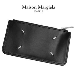 MAISON MARGIELA メゾンマルジェラ カードケース FRAGMENT WALLET フラグメント財布 ブラック 牛革 メンズ レディース S55UA0023