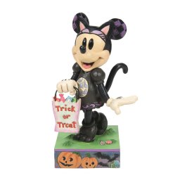 ジム ショア Jim Shore ディズニー トラディション Disney Traditions ミニー ブラックキャット コスチューム 6014354 フィギュア 置物 インテリア ハロウィン