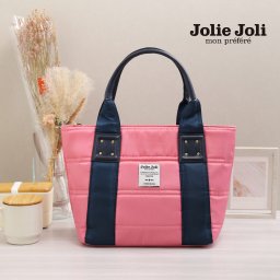 バッグ レディース トートバッグ ナイロン ファスナー付き 大きめ 大容量 A4 対応 軽量 軽い ブランド Jolie Joli ジョリージョリ トート 型 旅行 女性 鞄 かばん ナイロンバッグ ギフト プレゼント (07000433r) クリスマス 定年退職 バレンタイン 成人祝い