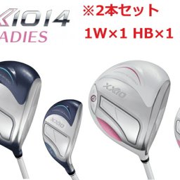 セット販売 2本セット ゼクシオ14 レディス ドライバー ハイブリッド 2本セット ブルー ホワイト XXIO14 レディース 1W HB 各1本 計2本 ゴルフクラブ カーボンシャフト 女性用 ダンロップ DUNLOP 高弾道 軽量設計 飛距離アップ やさしい ゼクシオ14シリーズ