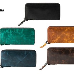 正規品 メンズ レディース ソラチナ SOLATINA 長財布 ホースレザー焦がし加工シリーズ SW-38153 bg64 旅行 ギフト